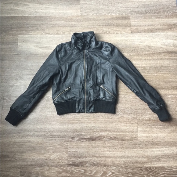 Express Jackets & Blazers - EXPRESS LEATHER JACKET